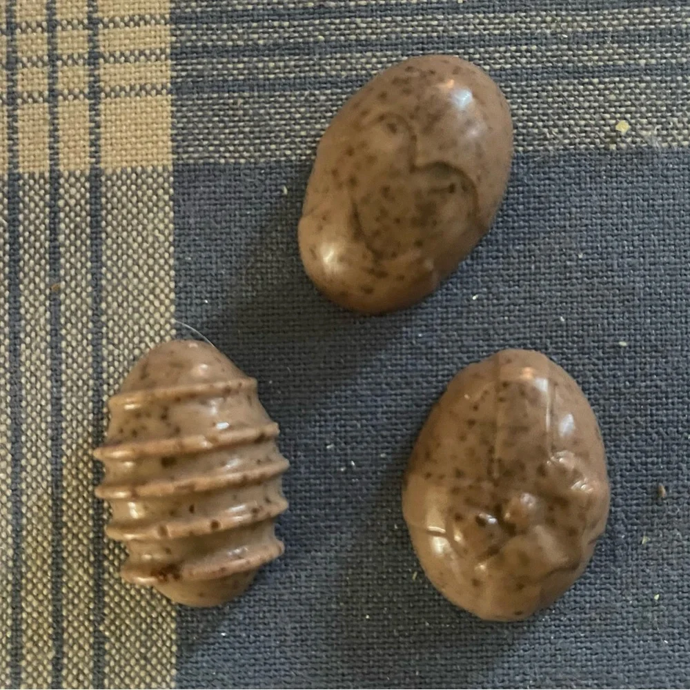 New Organic White Chocolate Easter Bunny Caramel Cadbury Egg Mini Soaps - VBG